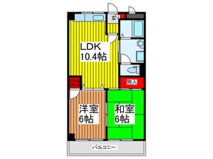 パラッツォ　フェリ－チェの物件間取画像